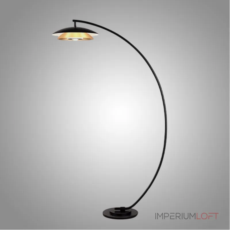 Светодиодный торшер с двойным купольным плафоном и линзированным источником света на дугообразной стойке TERRY FL ARC от ImperiumLoft Светодиодный торшер с двойным купольным плафоном и линзированным источником света на дугообразной стойке TERRY FL ARC от ImperiumLoft