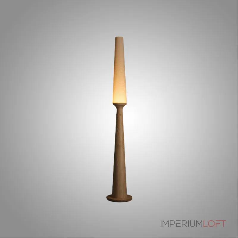 Серия торшеров с выключателем на коническом основании из высококачественной древесины и текстильным плафоном STEVE H145 Light Brown от ImperiumLoft Серия торшеров с выключателем на коническом основании из высококачественной древесины и текстильным плафоном STEVE H145 Light Brown от ImperiumLoft