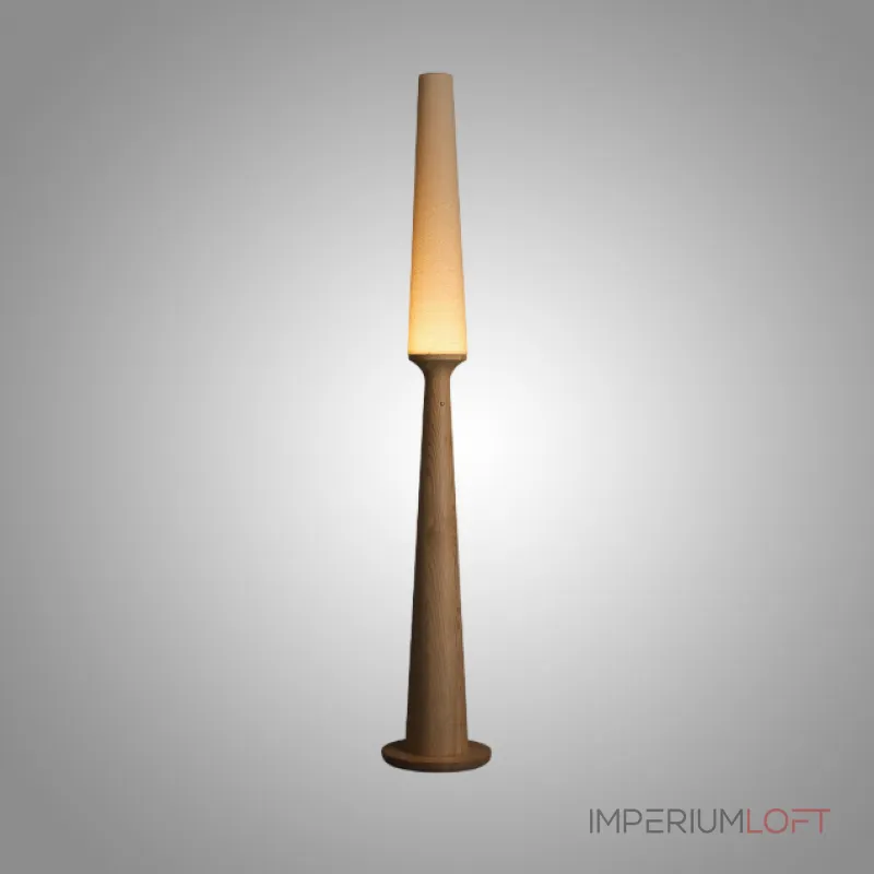 Серия торшеров с выключателем на коническом основании из высококачественной древесины и текстильным плафоном STEVE H175 Light Brown от ImperiumLoft Серия торшеров с выключателем на коническом основании из высококачественной древесины и текстильным плафоном STEVE H175 Light Brown от ImperiumLoft