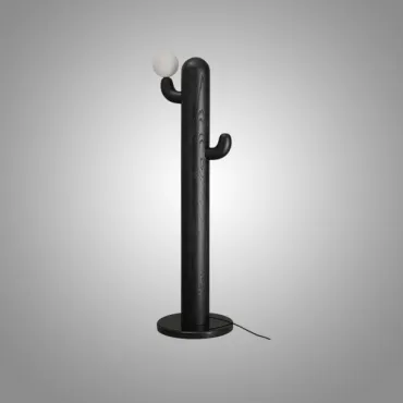 Торшер CACTUS WOOD Black
