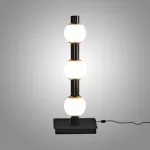 Настольная лампа с подвижными шарообразными плафонами на вертикальной стойке TONNY TAB от ImperiumLoft