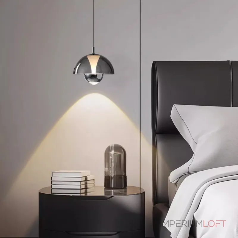 Серия светодиодных подвесных светильников с двумя источниками света и лифтовой регулировкой высоты HENNEKE D18 Amber от ImperiumLoft