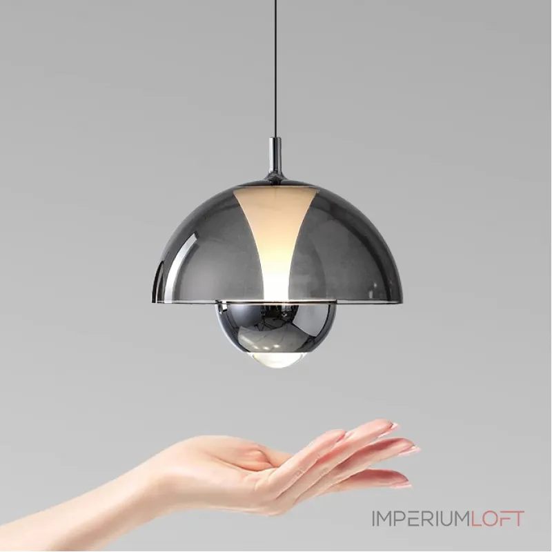 Серия светодиодных подвесных светильников с двумя источниками света и лифтовой регулировкой высоты HENNEKE D18 Amber от ImperiumLoft