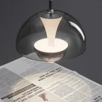 Серия светодиодных подвесных светильников с двумя источниками света и лифтовой регулировкой высоты HENNEKE D18 Amber от ImperiumLoft