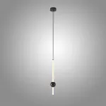 Серия светодиодных подвесных светильников в виде вертикальных стержней с шарами WAND VRT B H50 Black от ImperiumLoft