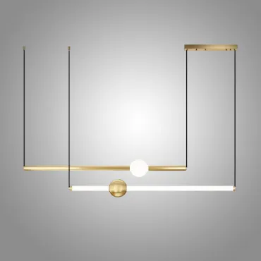 Подвесной светильник WAND HRZ L2 L90 Brass Подвесной светильник WAND HRZ L2 L90 Brass