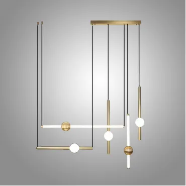 Подвесной светильник WAND COMBO L5 Brass Подвесной светильник WAND COMBO L5 Brass
