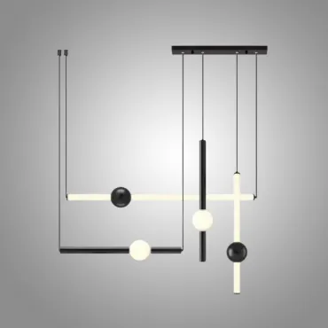 Подвесной светильник WAND COMBO L4 Black Подвесной светильник WAND COMBO L4 Black