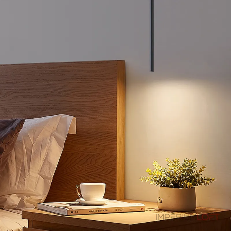 Подвесной LED светильник удлиненной цилиндрической формы ATTA Brass 4000К от ImperiumLoft Подвесной LED светильник удлиненной цилиндрической формы ATTA Brass 4000К от ImperiumLoft