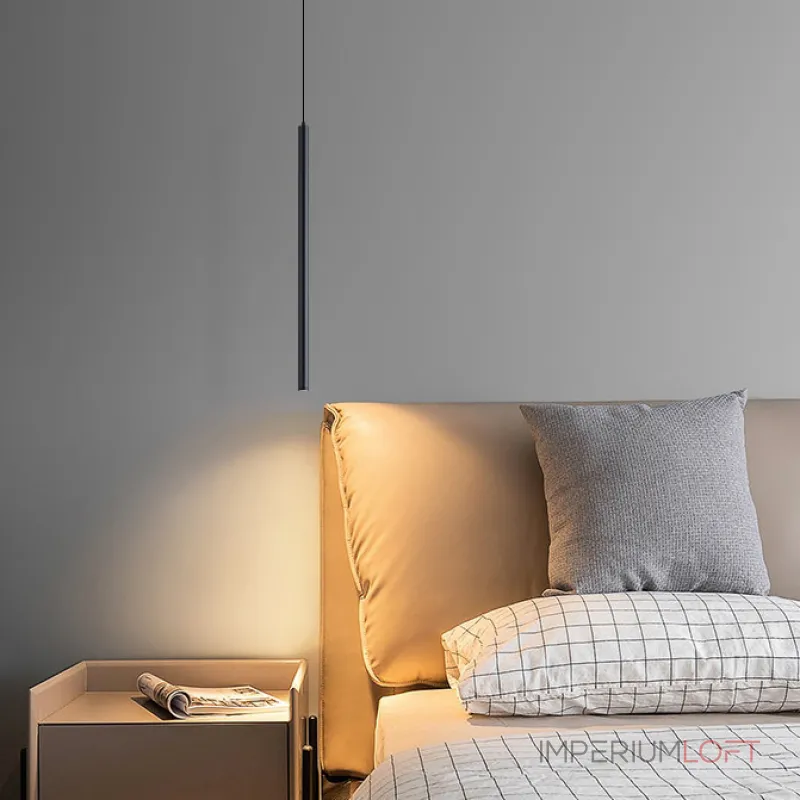 Подвесной LED светильник удлиненной цилиндрической формы ATTA Brass 4000К от ImperiumLoft Подвесной LED светильник удлиненной цилиндрической формы ATTA Brass 4000К от ImperiumLoft