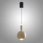 Серия подвесных светодиодных шарообразных светильников с оптической линзой в корпусе с регулировкой высоты подвеса TOFT ORB Grey от ImperiumLoft