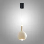 Серия подвесных светодиодных шарообразных светильников с оптической линзой в корпусе с регулировкой высоты подвеса TOFT ORB White от ImperiumLoft