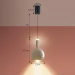 Серия подвесных светодиодных шарообразных светильников с оптической линзой в корпусе с регулировкой высоты подвеса TOFT ORB Grey от ImperiumLoft