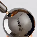 Серия подвесных светодиодных шарообразных светильников с оптической линзой в корпусе с регулировкой высоты подвеса TOFT ORB White от ImperiumLoft