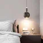 Серия подвесных светодиодных шарообразных светильников с оптической линзой в корпусе с регулировкой высоты подвеса TOFT ORB White от ImperiumLoft