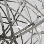 Серия светильников в форме шара из металлических лент с точечными светодиодными источниками FIREWORK D50 от ImperiumLoft