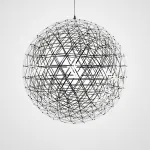 Серия светильников в форме шара из металлических лент с точечными светодиодными источниками FIREWORK D50 от ImperiumLoft