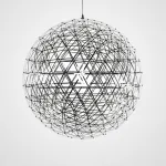 Серия светильников в форме шара из металлических лент с точечными светодиодными источниками FIREWORK D60 от ImperiumLoft