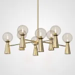 Люстра на штанге ABELINA L16 Gold Amber