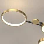 Потолочная люстра MARSA L8 Gold