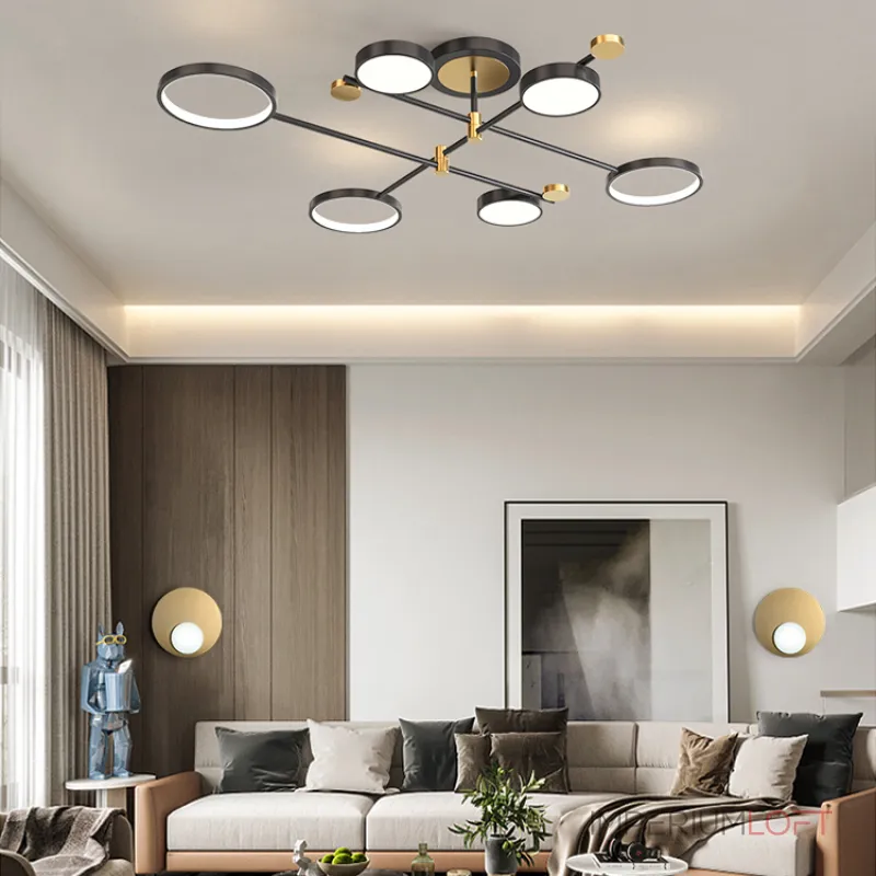 Потолочная люстра MARSA L8 Gold