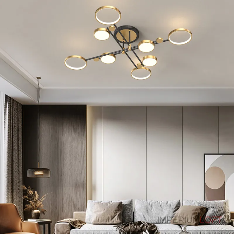 Потолочная люстра MARSA L8 Gold