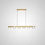 Подвесной светильник ILIANA LONG L138 Brass Black от ImperiumLoft