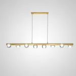 Подвесной светильник ILIANA LONG L138 Brass Black от ImperiumLoft