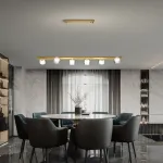 Подвесной светильник ILIANA LONG L138 Brass Black от ImperiumLoft