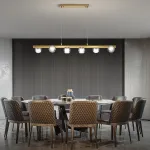 Подвесной светильник ILIANA LONG L138 Brass Black от ImperiumLoft