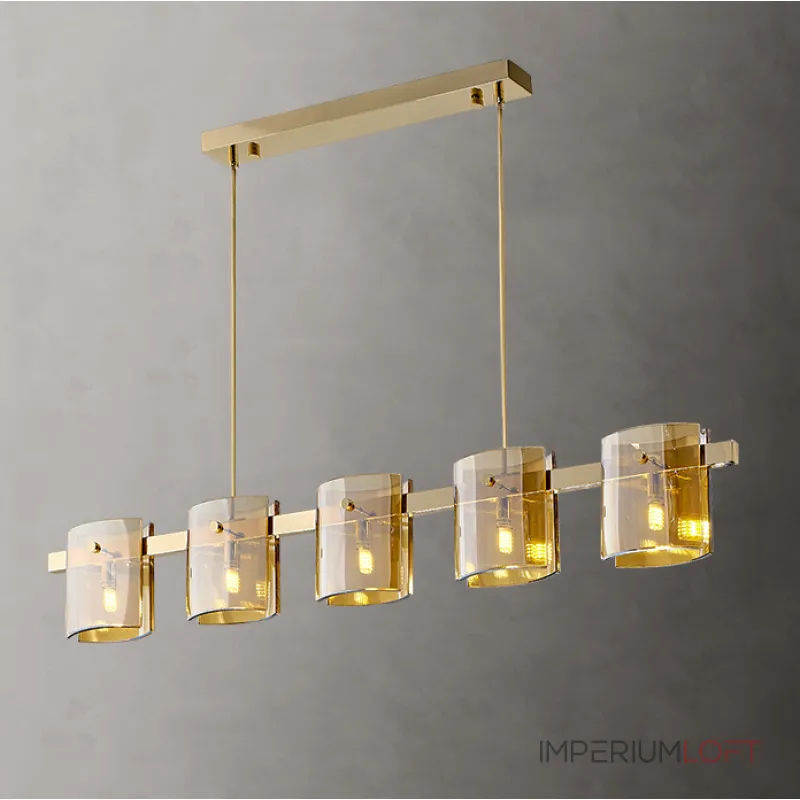 Подвесной светильник JANICE LONG Brass от ImperiumLoft Подвесной светильник JANICE LONG Brass от ImperiumLoft