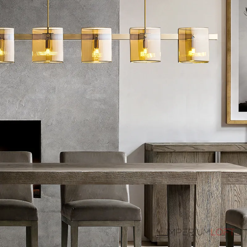 Подвесной светильник JANICE LONG Brass от ImperiumLoft Подвесной светильник JANICE LONG Brass от ImperiumLoft