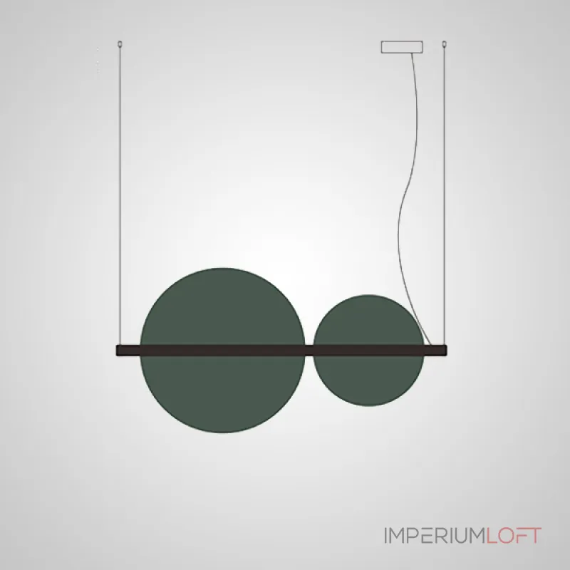 Подвесной светильник LIBERTY TWO Champagne от ImperiumLoft