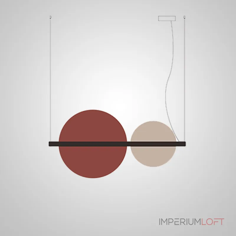 Подвесной светильник LIBERTY TWO Champagne от ImperiumLoft