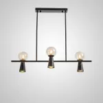 Потолочный светильник ABELINA LONG L10 Black Amber от ImperiumLoft