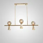 Потолочный светильник ABELINA LONG L10 Black Amber от ImperiumLoft