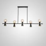 Потолочный светильник ABELINA LONG L10 Black Amber от ImperiumLoft