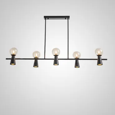 Подвесной светильник ABELINA LONG L10 Black Amber