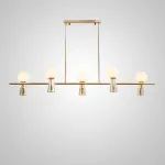 Потолочный светильник ABELINA LONG L10 Black Amber от ImperiumLoft