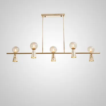 Подвесной светильник ABELINA LONG L10 Gold Amber