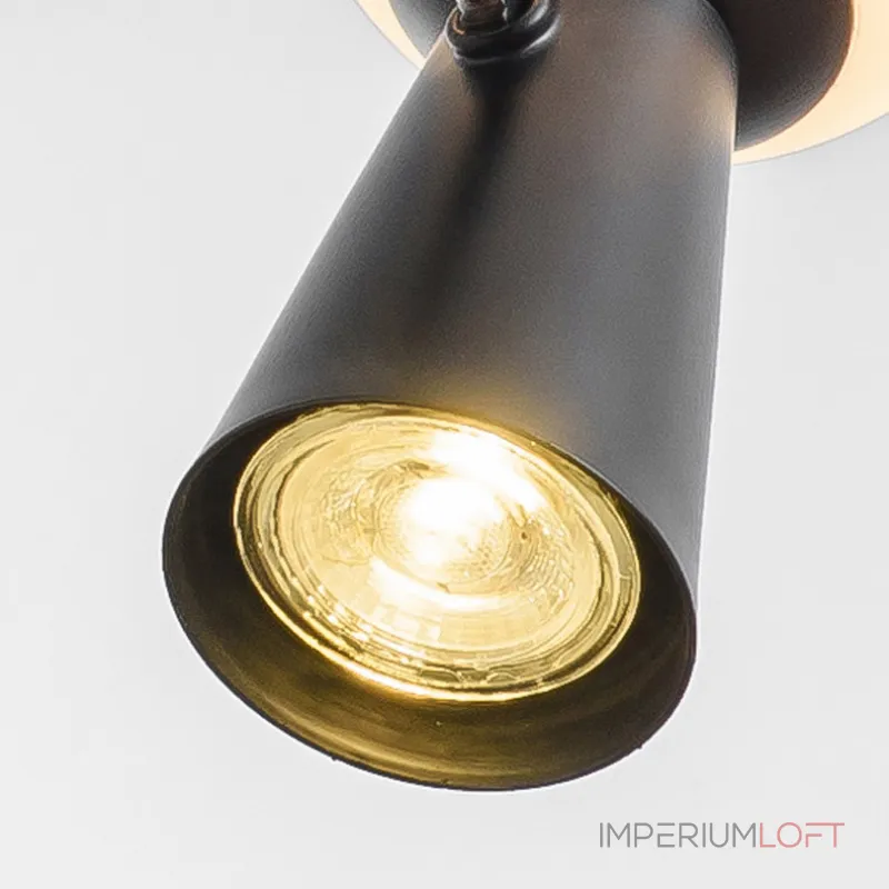 Потолочный светильник ABELINA LONG L10 Black Amber от ImperiumLoft