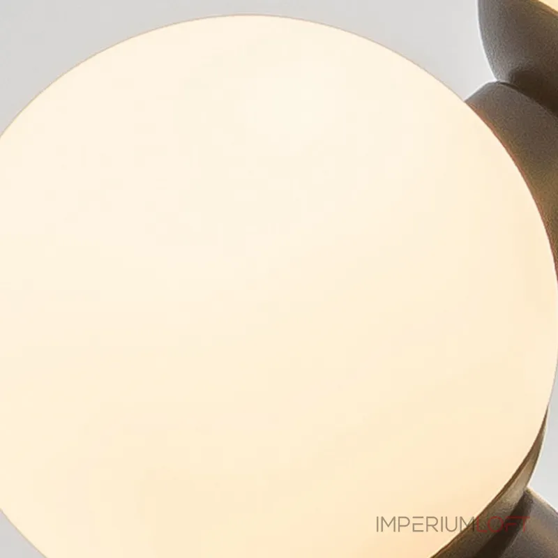 Потолочный светильник ABELINA LONG L10 Black Amber от ImperiumLoft