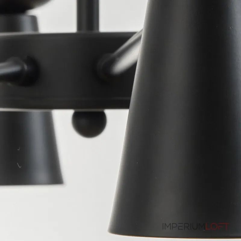 Потолочный светильник ABELINA LONG L10 Black Amber от ImperiumLoft