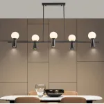 Потолочный светильник ABELINA LONG L10 Black Amber от ImperiumLoft