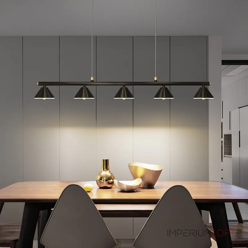 Подвесной светильник GENRE LONG L6 Brass от ImperiumLoft