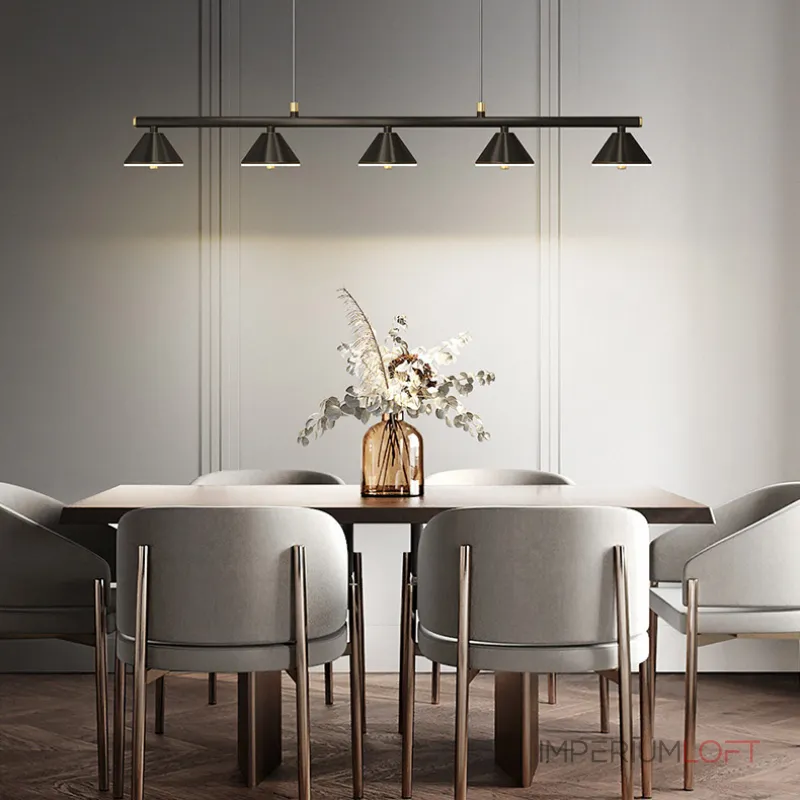 Подвесной светильник GENRE LONG L6 Brass от ImperiumLoft