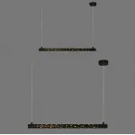 Подвесной светильник ALEKSA L100 Black Brass от ImperiumLoft