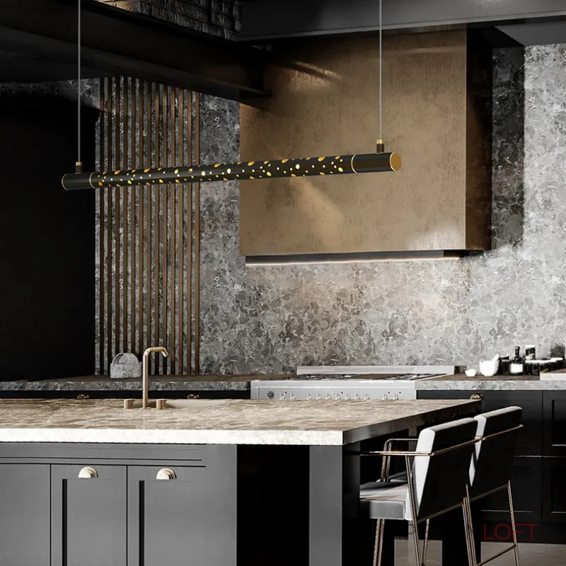 Подвесной светильник ALEKSA L100 Black Brass от ImperiumLoft Подвесной светильник ALEKSA L100 Black Brass от ImperiumLoft