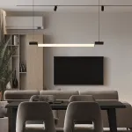 Подвесной светильник RAMP L87 Black от ImperiumLoft