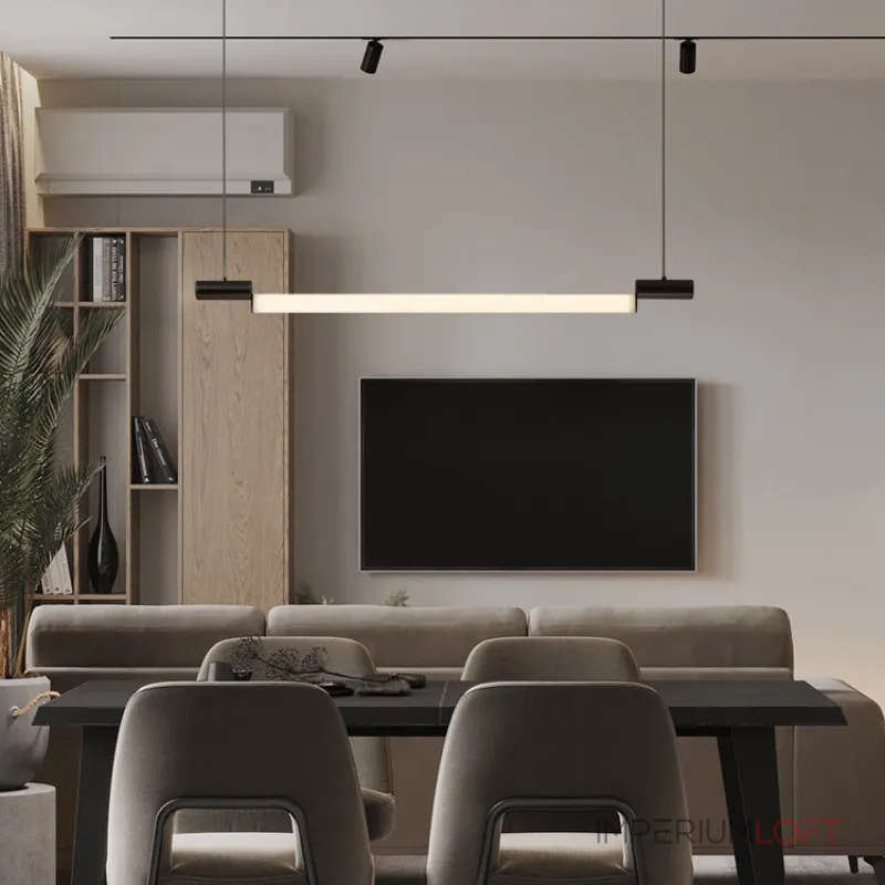 Подвесной светильник RAMP L87 Black от ImperiumLoft